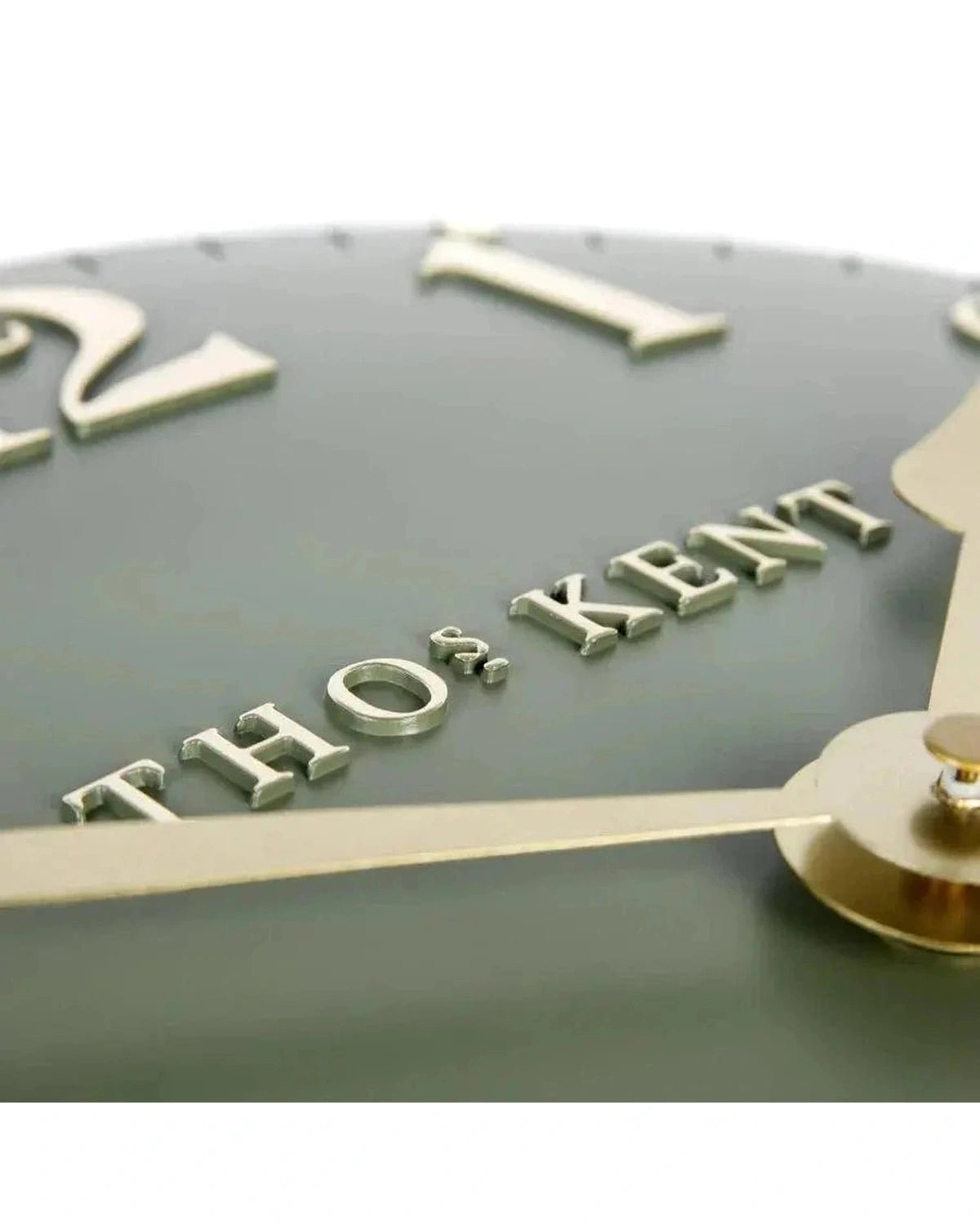 Thomas Kent 12” Arabic Wall Clock Lichen Green - PRE ORDER FOUR WEEK DELIVERY - ClocksClocks - Lulu Loves Home