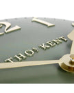Thomas Kent 12” Arabic Wall Clock Lichen Green - PRE ORDER FOUR WEEK DELIVERY - ClocksClocks - Lulu Loves Home