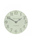 Thomas Kent 12” Arabic Wall Clock Pearl Green - PRE ORDER FOUR WEEK DELIVERY - ClocksClocks - Lulu Loves Home