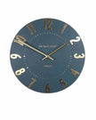 Thomas Kent 12” Mulberry Wall Clock Midnight Blue - ClocksClocks - Lulu Loves Home