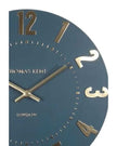 Thomas Kent 12” Mulberry Wall Clock Midnight Blue - ClocksClocks - Lulu Loves Home
