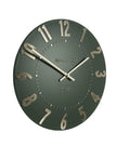 Thomas Kent 12” Mulberry Wall Clock Olive Green - PRE ORDER FOUR WEEK DELIVERY - ClocksClocks - Lulu Loves Home