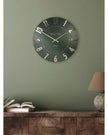 Thomas Kent 12” Mulberry Wall Clock Olive Green - PRE ORDER FOUR WEEK DELIVERY - ClocksClocks - Lulu Loves Home