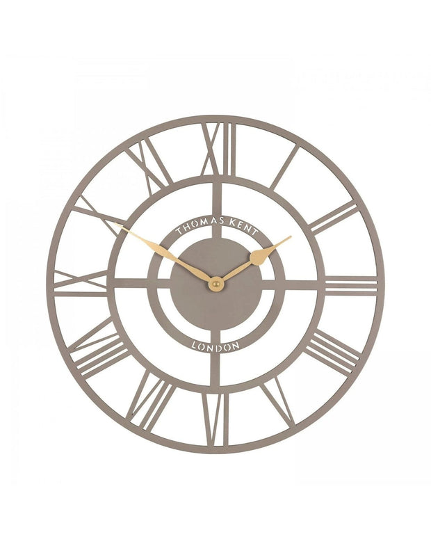 Thomas Kent 16" Bright Star Wall Clock Sparrow Brown - ClocksClocks - Lulu Loves Home