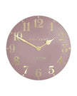 Thomas Kent 20” Arabic Wall Clock Blush Pink - PRE ORDER FOUR WEEK DELIVERY - ClocksClocks - Lulu Loves Home
