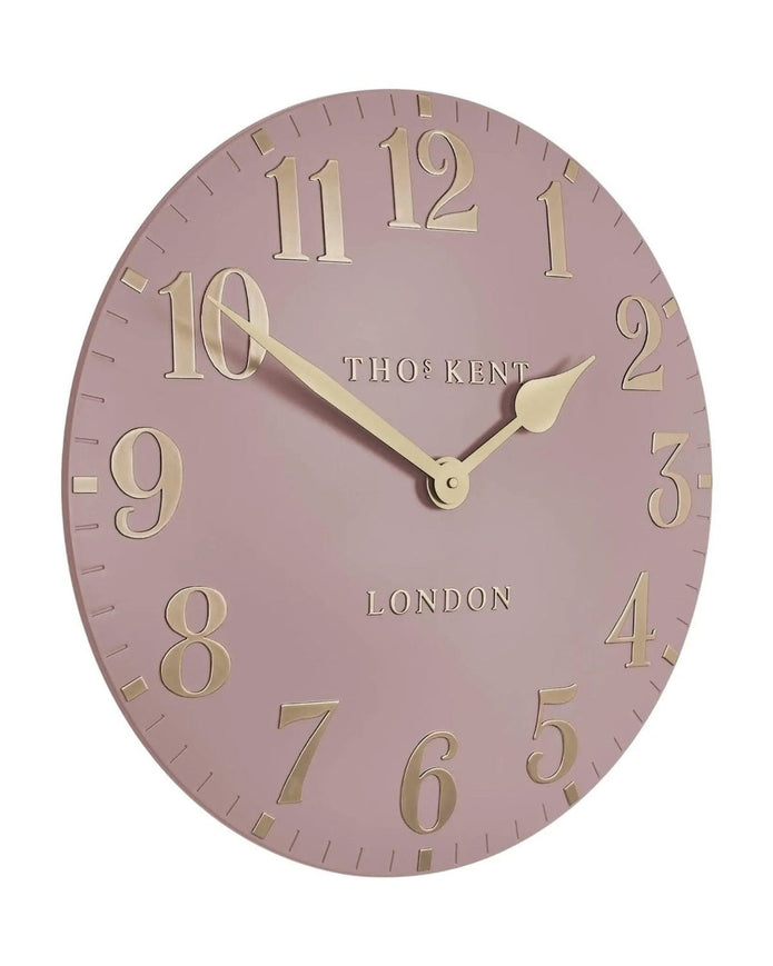 Thomas Kent 20” Arabic Wall Clock Blush Pink - PRE ORDER FOUR WEEK DELIVERY - ClocksClocks - Lulu Loves Home
