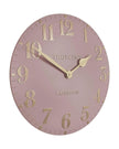 Thomas Kent 20” Arabic Wall Clock Blush Pink - PRE ORDER FOUR WEEK DELIVERY - ClocksClocks - Lulu Loves Home