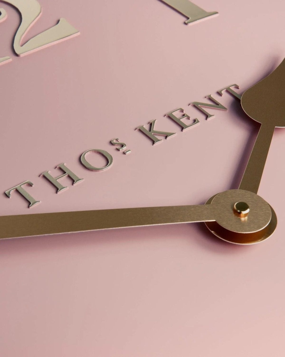 Thomas Kent 20” Arabic Wall Clock Blush Pink - PRE ORDER FOUR WEEK DELIVERY - ClocksClocks - Lulu Loves Home