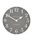 Thomas Kent 20” Arabic Wall Clock Dolphin Grey - PRE ORDER FOUR WEEK DELIVERY - ClocksClocks - Lulu Loves Home