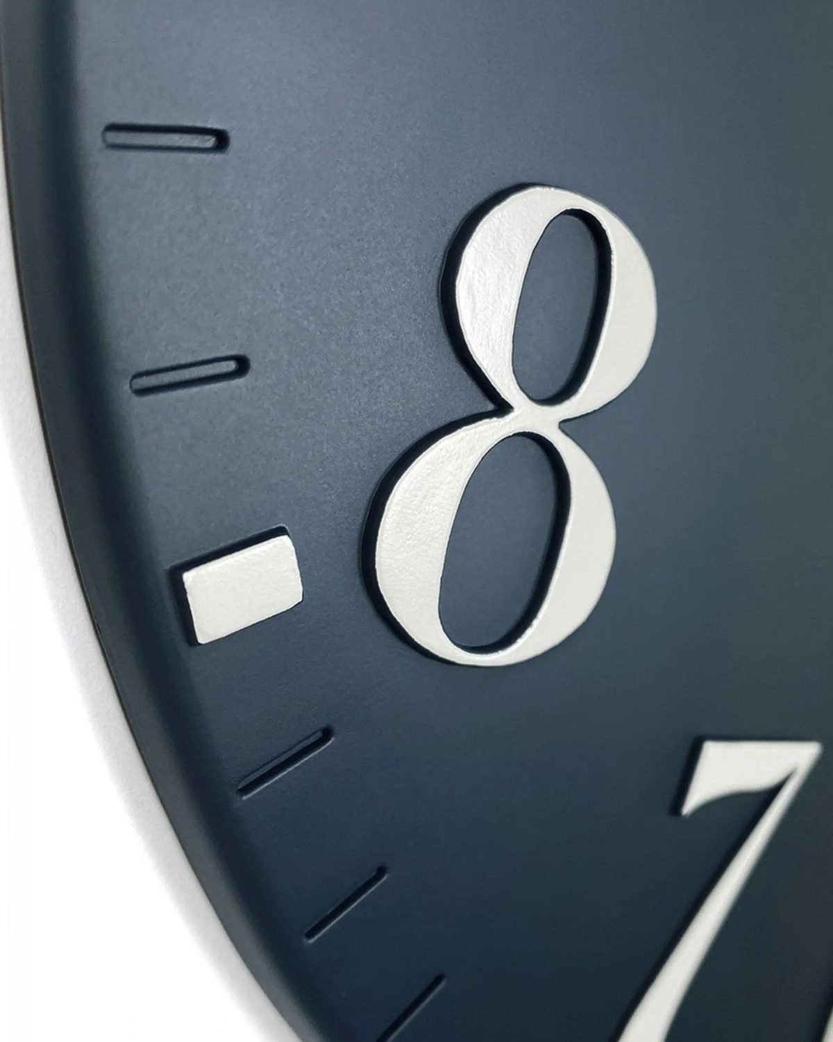 Thomas Kent 20” Arabic Wall Clock Ink Blue - ClocksClocks - Lulu Loves Home