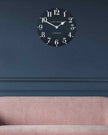 Thomas Kent 20” Arabic Wall Clock Ink Blue - ClocksClocks - Lulu Loves Home