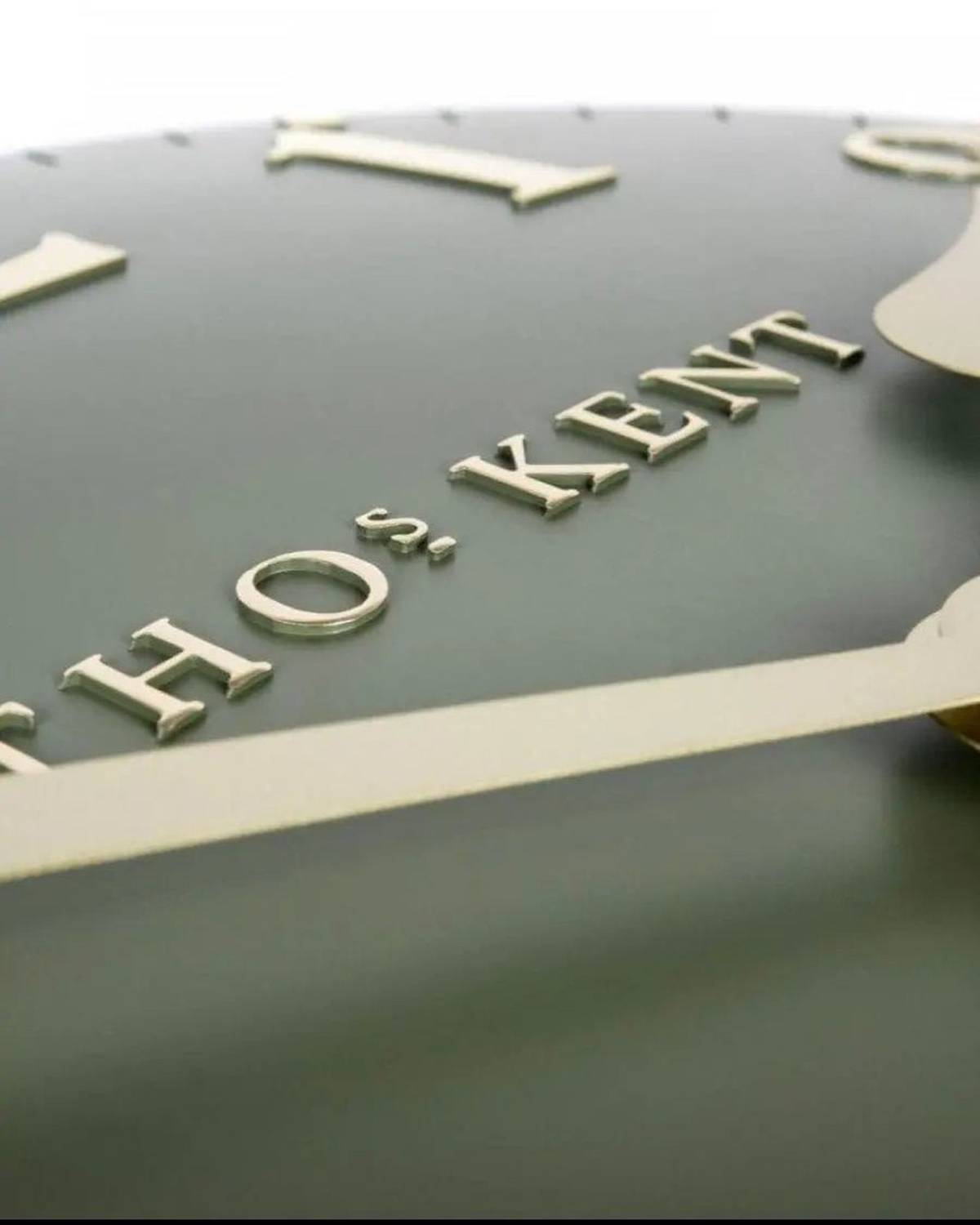 Thomas Kent 20” Arabic Wall Clock Lichen Green - PRE ORDER FOUR WEEK DELIVERY - ClocksClocks - Lulu Loves Home