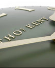 Thomas Kent 20” Arabic Wall Clock Lichen Green - PRE ORDER FOUR WEEK DELIVERY - ClocksClocks - Lulu Loves Home