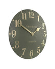Thomas Kent 20” Arabic Wall Clock Lichen Green - PRE ORDER FOUR WEEK DELIVERY - ClocksClocks - Lulu Loves Home