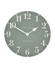 Thomas Kent 20” Arabic Wall Clock Seagrass Green - ClocksClocks - Lulu Loves Home