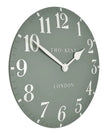 Thomas Kent 20” Arabic Wall Clock Seagrass Green - ClocksClocks - Lulu Loves Home