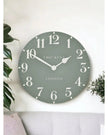 Thomas Kent 20” Arabic Wall Clock Seagrass Green - ClocksClocks - Lulu Loves Home