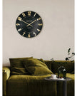 Thomas Kent 20” Mulberry Wall Clock Black Noir - ClocksClocks - Lulu Loves Home