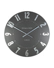 Thomas Kent 20” Mulberry Wall Clock Graphite Silver - PRE ORDER FOUR WEEK DELIVERY - ClocksClocks - Lulu Loves Home
