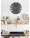Thomas Kent 20” Mulberry Wall Clock Graphite Silver - PRE ORDER FOUR WEEK DELIVERY - ClocksClocks - Lulu Loves Home