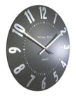Thomas Kent 20” Mulberry Wall Clock Graphite Silver - PRE ORDER FOUR WEEK DELIVERY - ClocksClocks - Lulu Loves Home