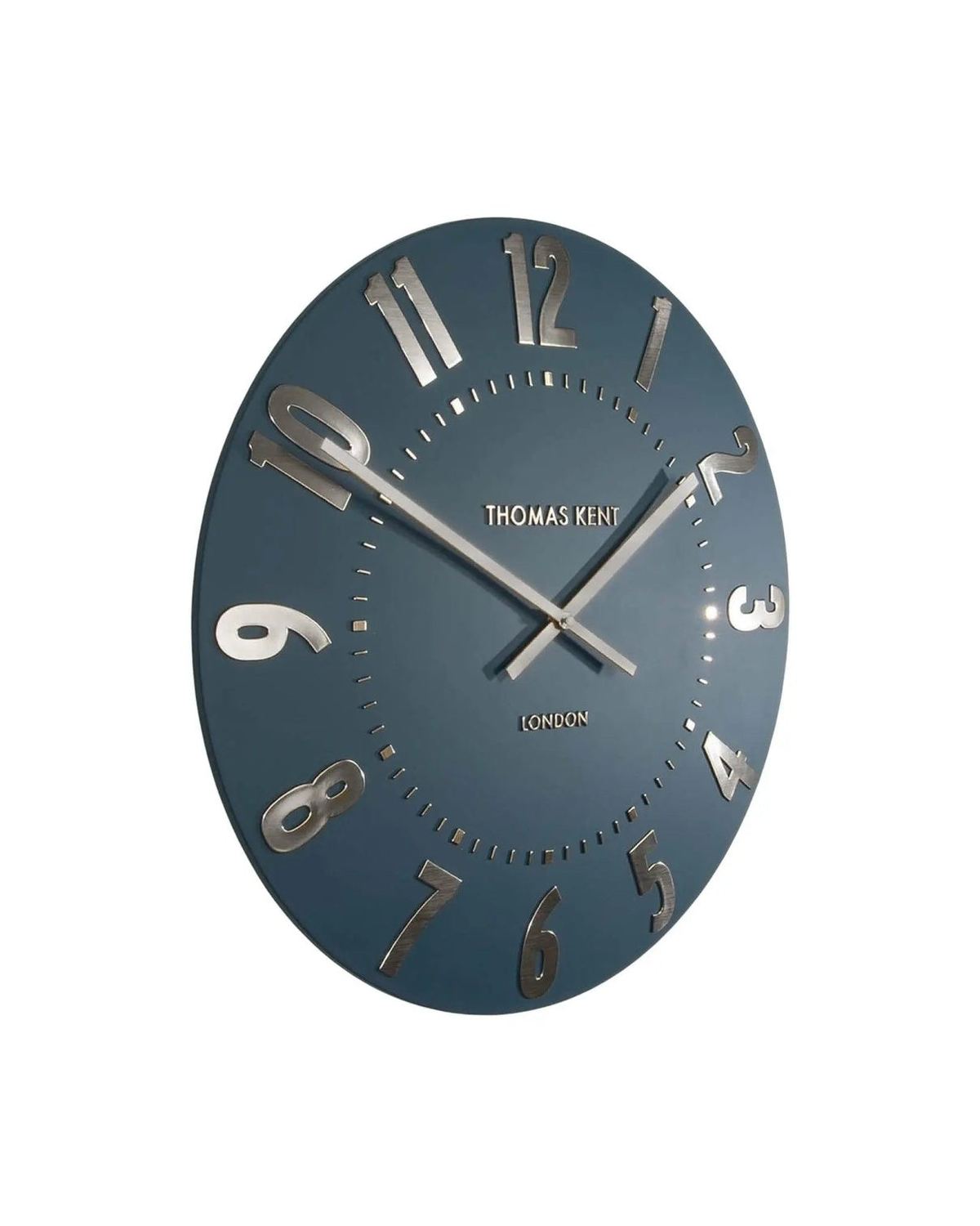 Thomas Kent 20” Mulberry Wall Clock Midnight Blue - ClocksClocks - Lulu Loves Home