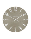 Thomas Kent 20” Mulberry Wall Clock Mocha Taupe - ClocksClocks - Lulu Loves Home