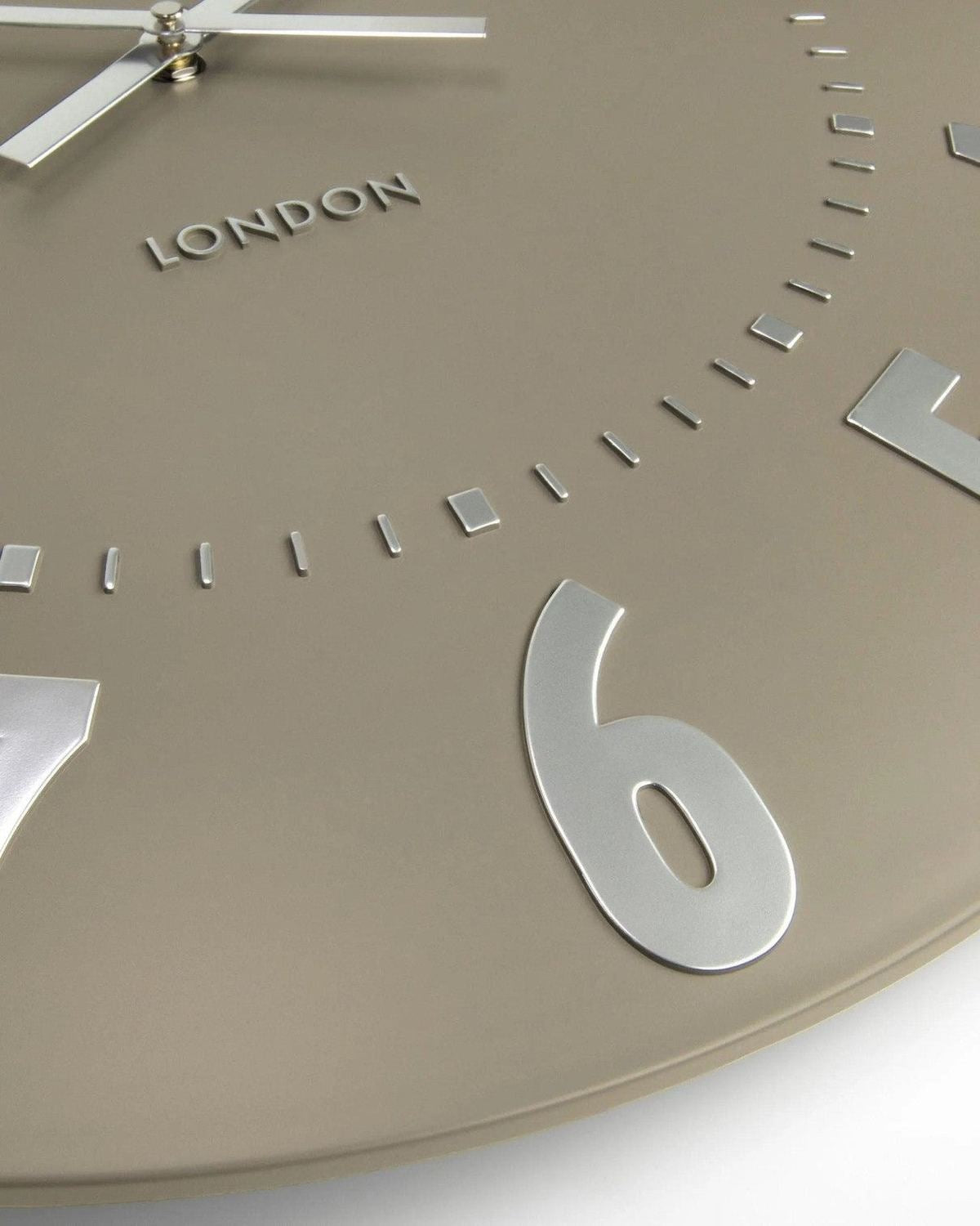 Thomas Kent 20” Mulberry Wall Clock Mocha Taupe - ClocksClocks - Lulu Loves Home