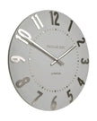 Thomas Kent 20” Mulberry Wall Clock Silver Cloud - PRE ORDER FOUR WEEK DELIVERY - ClocksClocks - Lulu Loves Home
