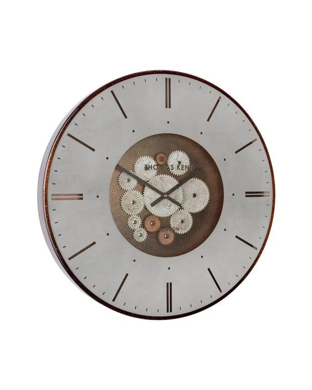 Thomas Kent 21" Clocksmith Wall Clock Cog Bronze - ClocksClocks - Lulu Loves Home