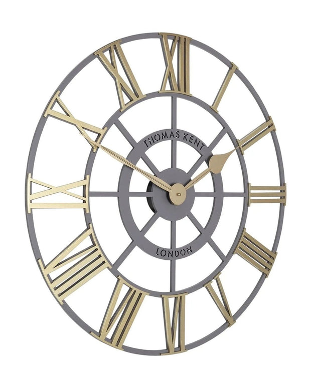 Thomas Kent 24" Evening Star Grand Clock Brass - ClocksClocks - Lulu Loves Home