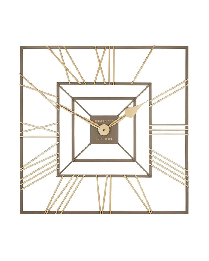 Thomas Kent 24" Summer House Outdoor Wall Clock Square - ClocksClocks - Lulu Loves Home