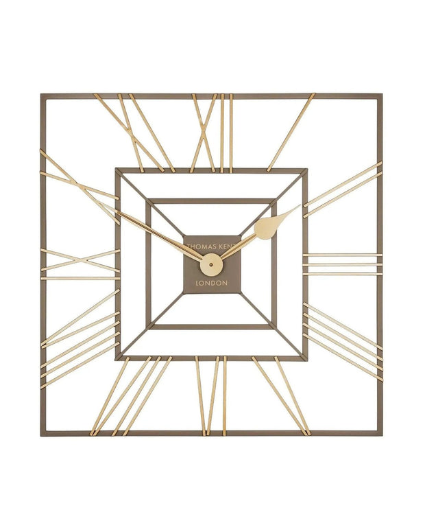 Thomas Kent 24" Summer House Outdoor Wall Clock Square - ClocksClocks - Lulu Loves Home