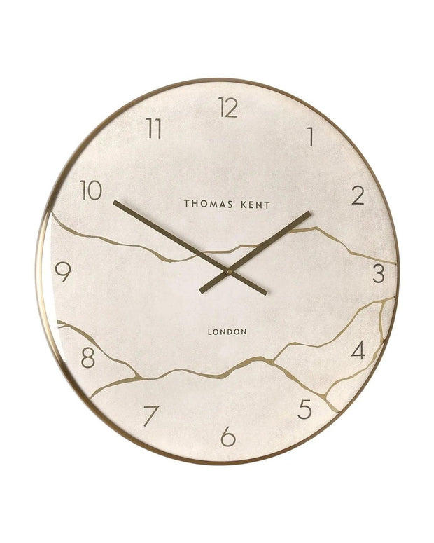 Thomas Kent 26" Oyster Large Grand Clock Stone - ClocksClocks - Lulu Loves Home