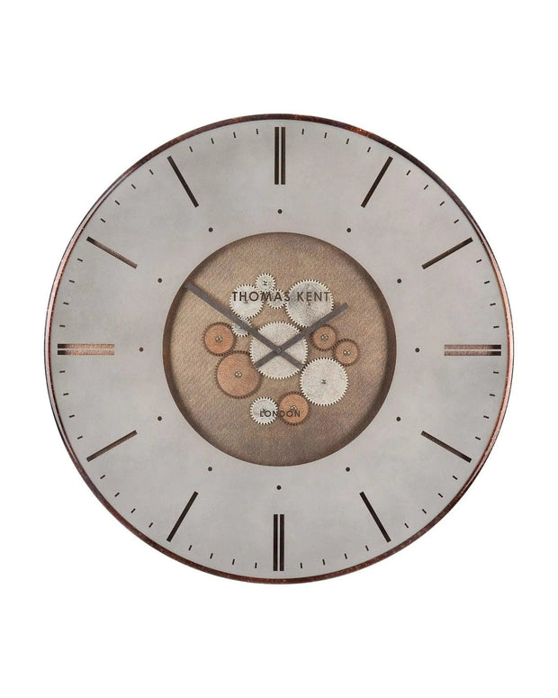 Thomas Kent 30" Clocksmith Grand Clock Cog Bronze - ClocksClocks - Lulu Loves Home