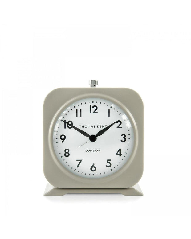 Thomas Kent 4" Finch Alarm Clock Taupe Beige - ClocksClocks - Lulu Loves Home
