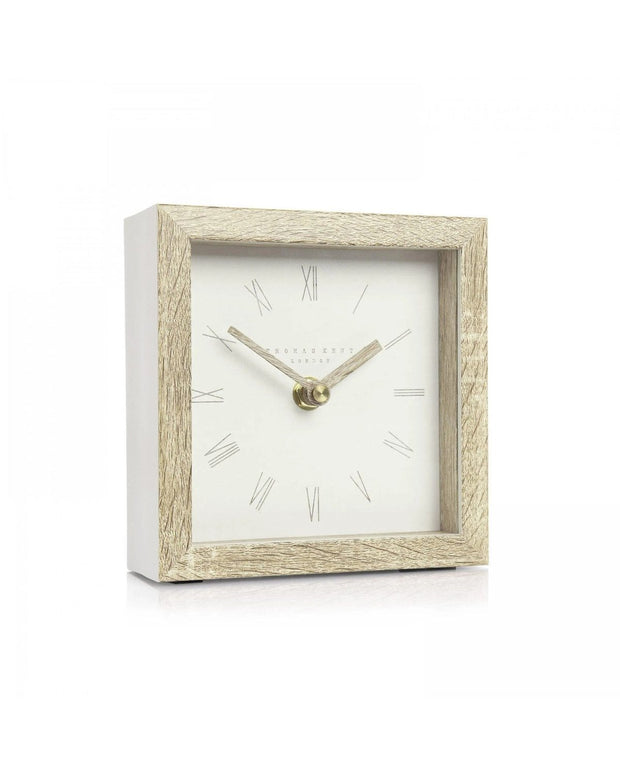 Thomas Kent 5" Nordic Mantle Clock Tofu Beige - ClocksClocks - Lulu Loves Home