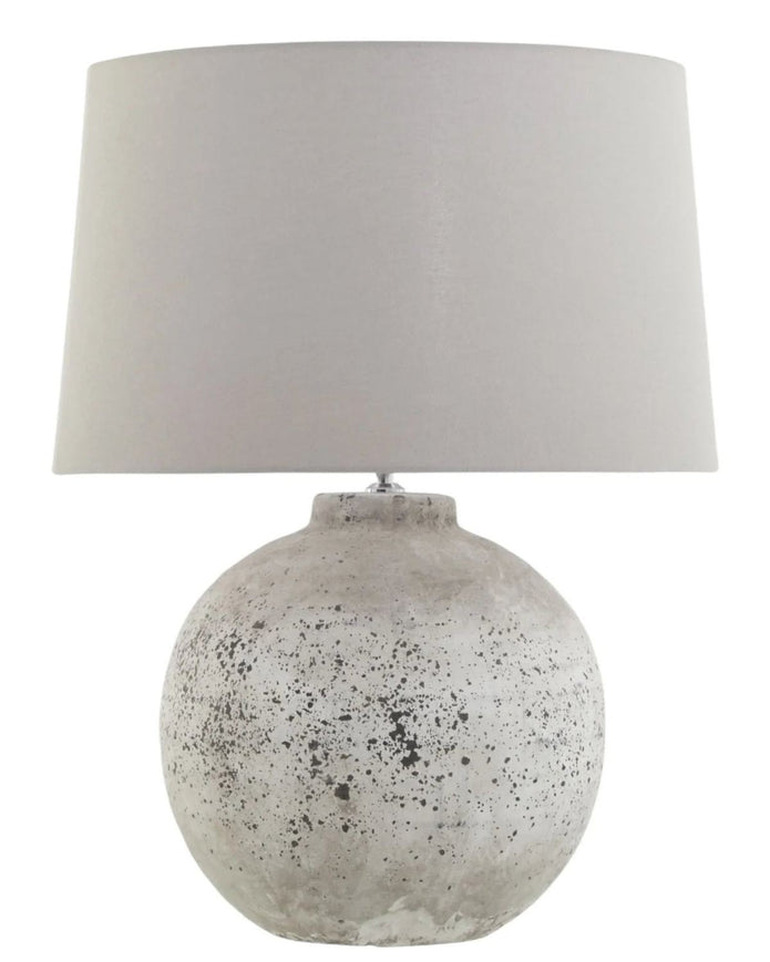 Tiber Large Stone Ceramic Lamp - Home DecorHome Decor - Lulu Loves Home