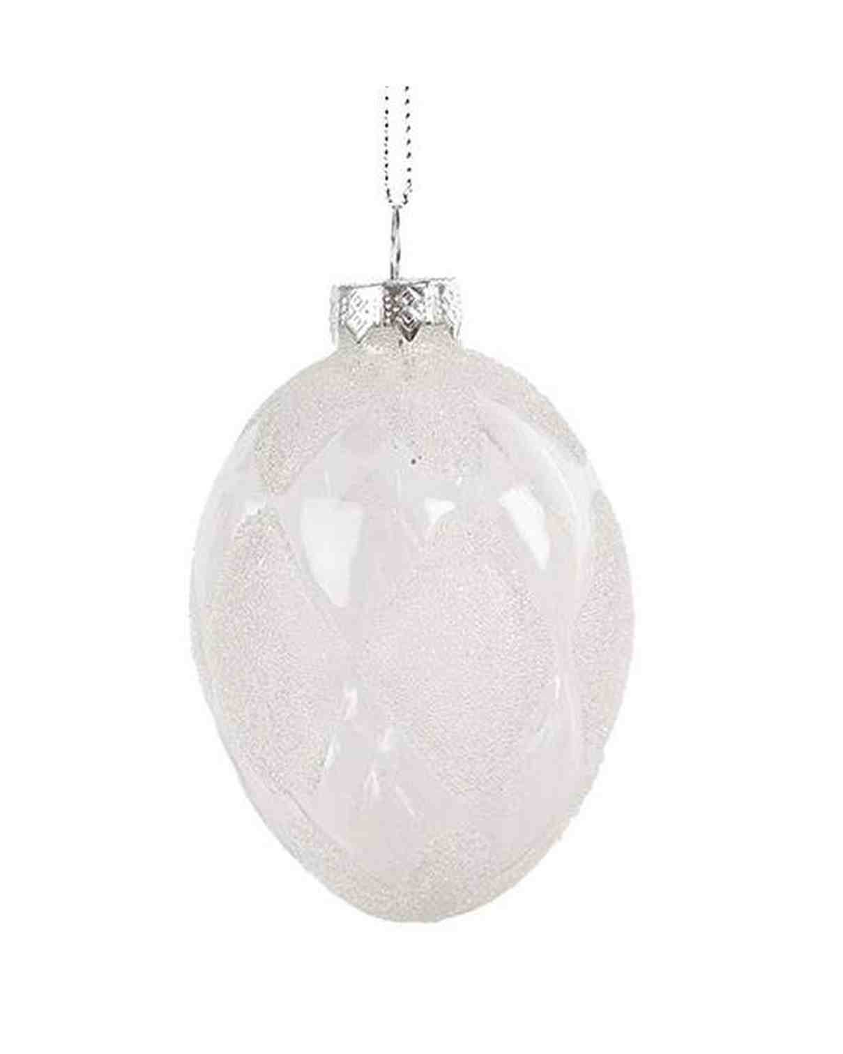 Transparent Glass Decorative Hanging Egg