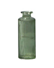 Olive Green Glass Bottle Bud Vase - Home DecorHome Decor - Lulu Loves Home