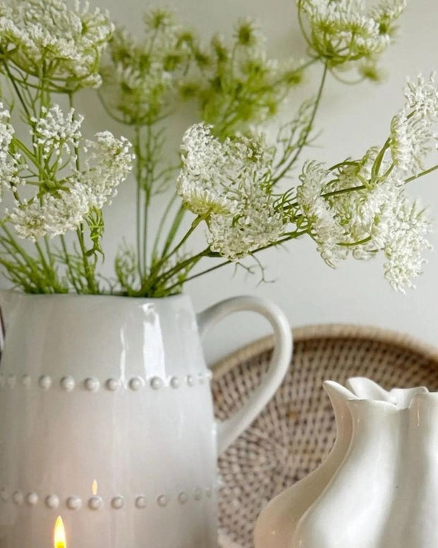 Artificial White Cow Parsley Stem - Faux Plants & FlowersFaux Plants & Flowers - Lulu Loves Home