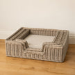 Rattan Wicker Rectangular Dog Bed