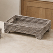 Wickham Rattan Rectangle Footed Tray