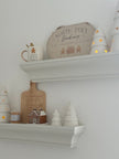 Ribbed Matt White Ceramic Christmas Tree