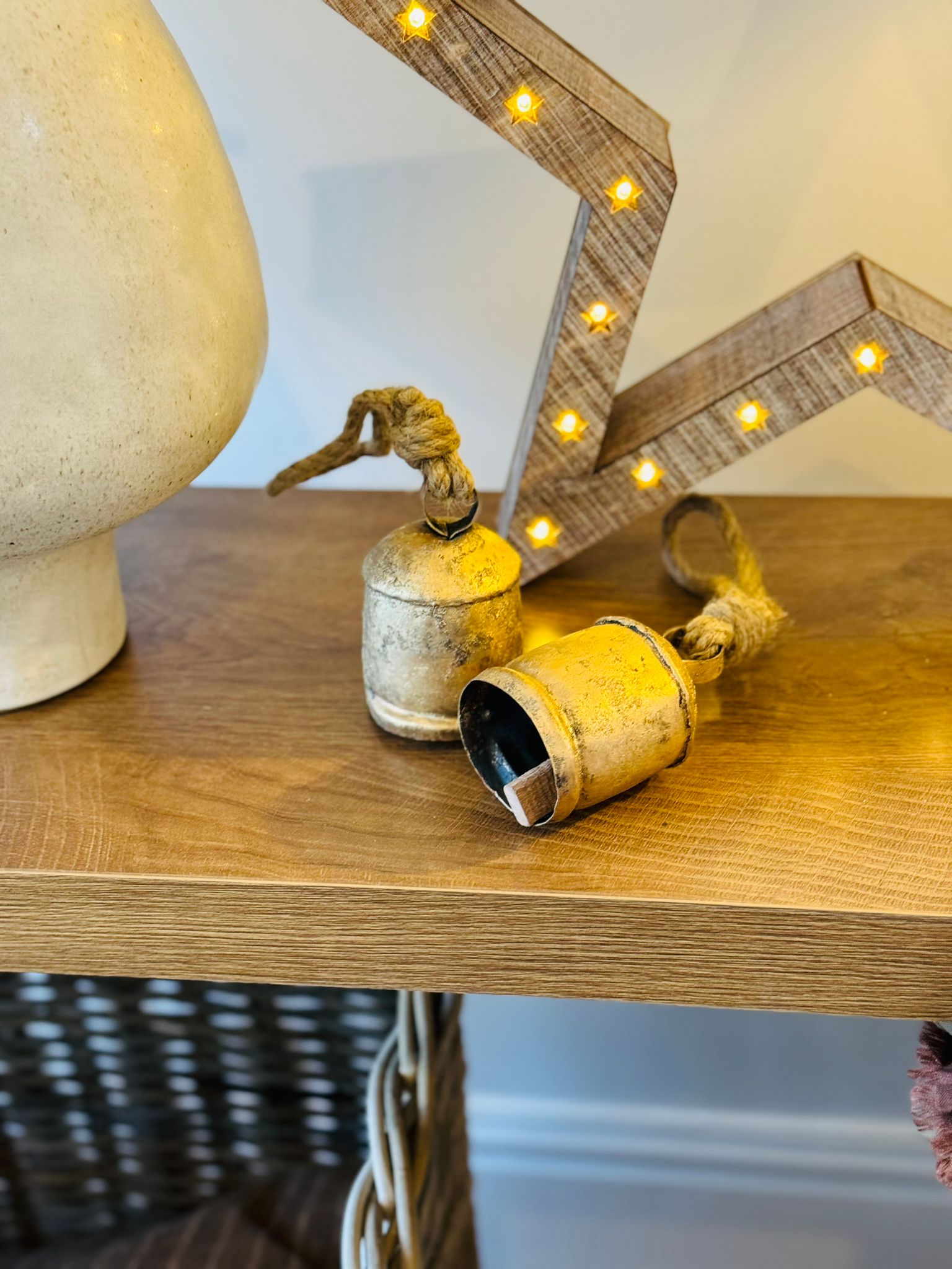 Rustic Natural Extra Large Wood Effect Console Table - PRE ORDER UP TO 14 DAYS DELIVERY