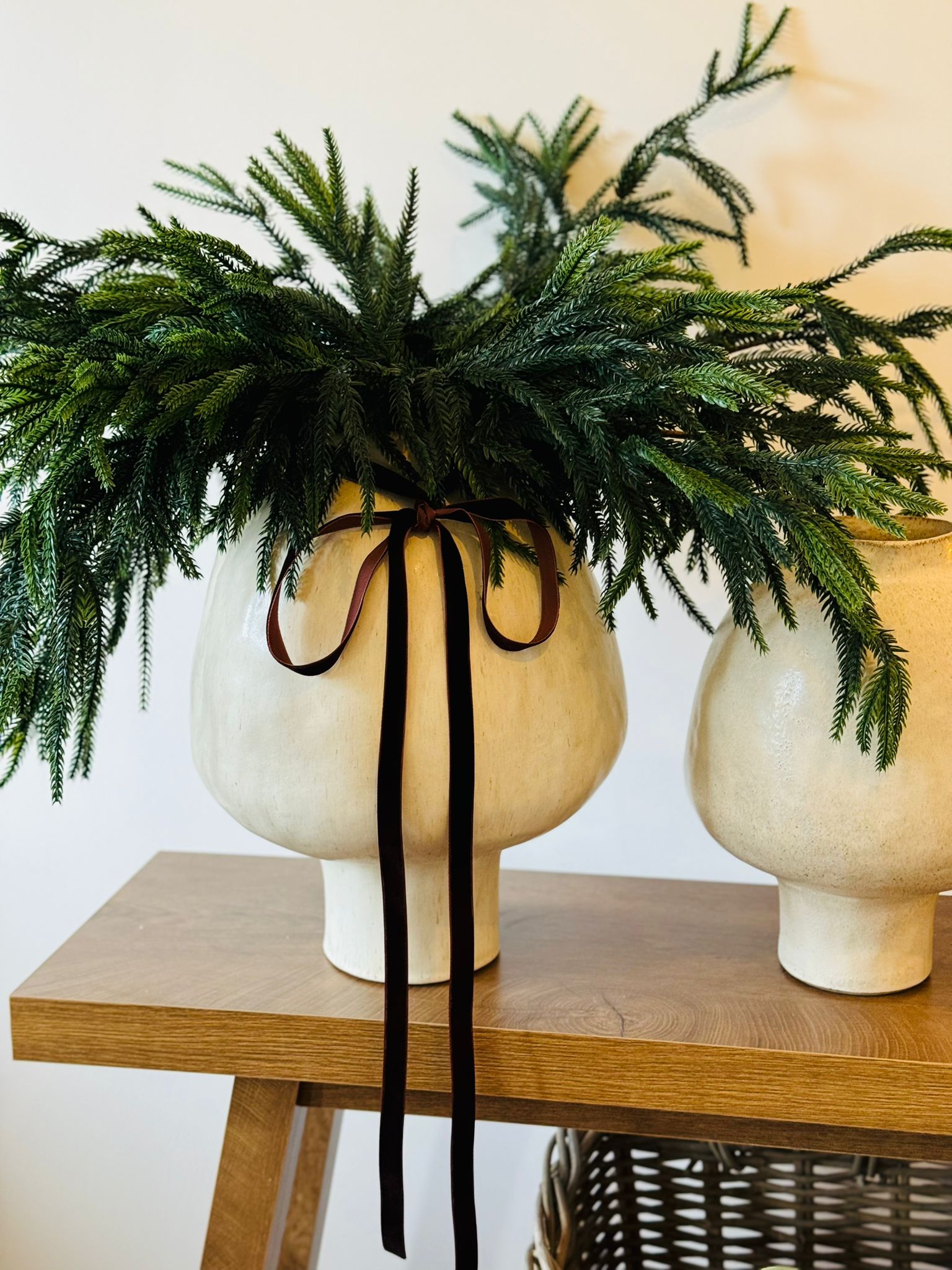 Rustic Natural Extra Large Wood Effect Console Table - PRE ORDER UP TO 14 DAYS DELIVERY