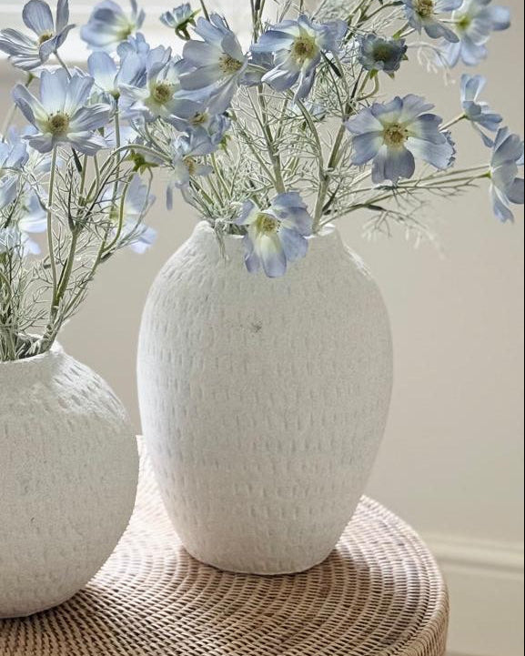 Artificial Ocean Blue Cosmos Flower Stem