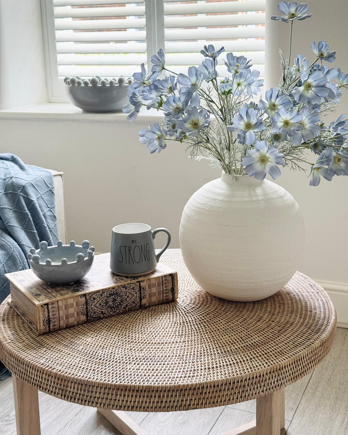 Rattan Round Coffee Table