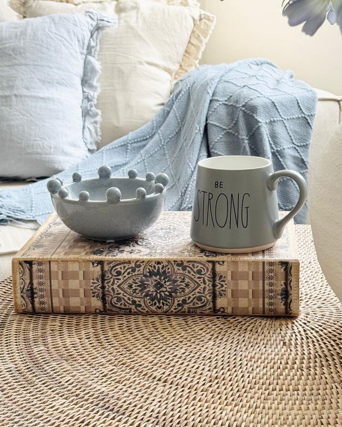 Blue Mug - Be Strong