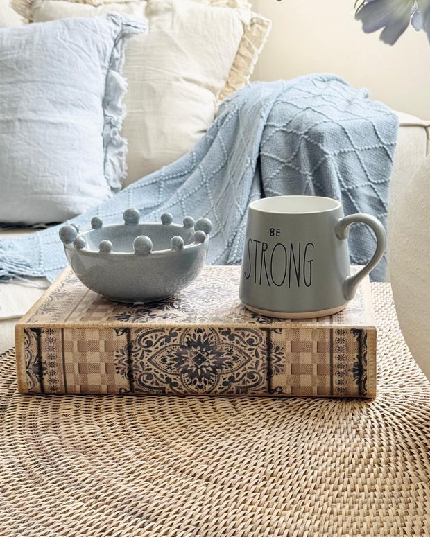 Small Ocean Blue Bobble Bowl